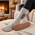 Adjustable Electric Moisture Wicking Heated Socks