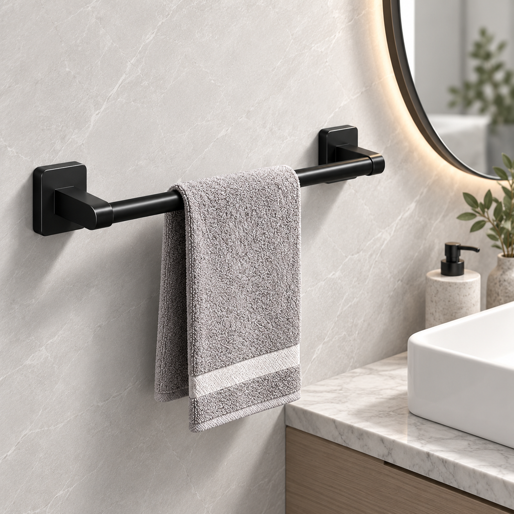 Aluminum Bathroom Towel Hook