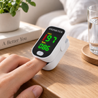 Blood Glucose Monitor Display Painless Portable LED