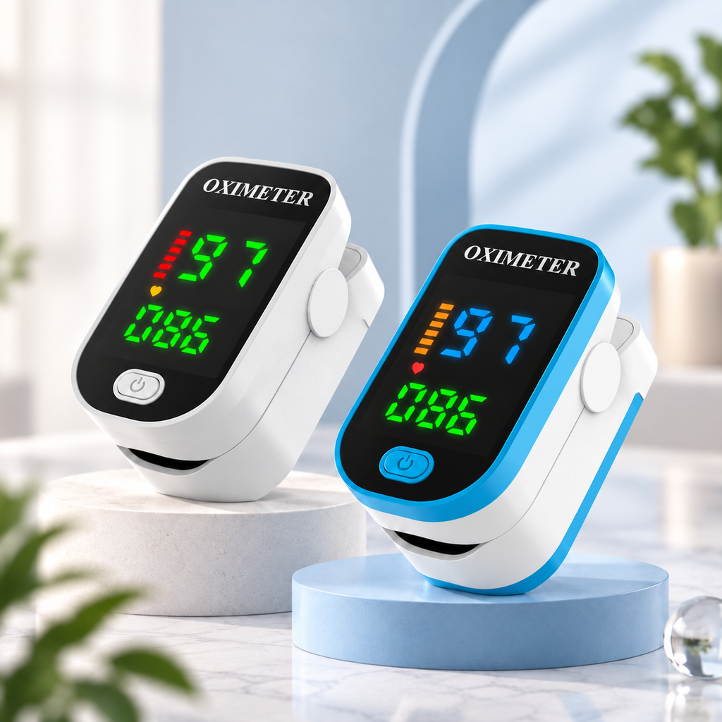 Blood Glucose Monitor Display Painless Portable LED