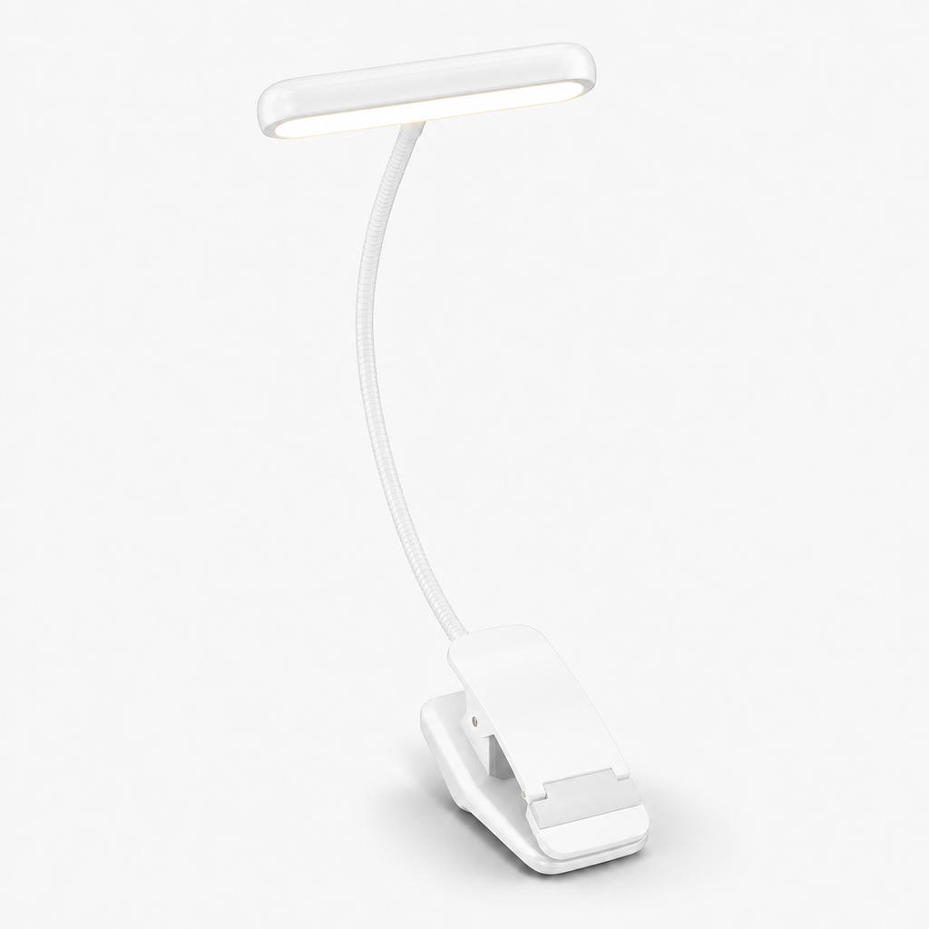 Rechargeable Clip Reading Light