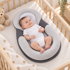 Colic Relief Ergonomic Baby Lounger Supportive Design