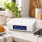 Compact Digital Radio Portable Handheld Speaker