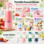 Compact Smoothie Maker Personal Blender Portable