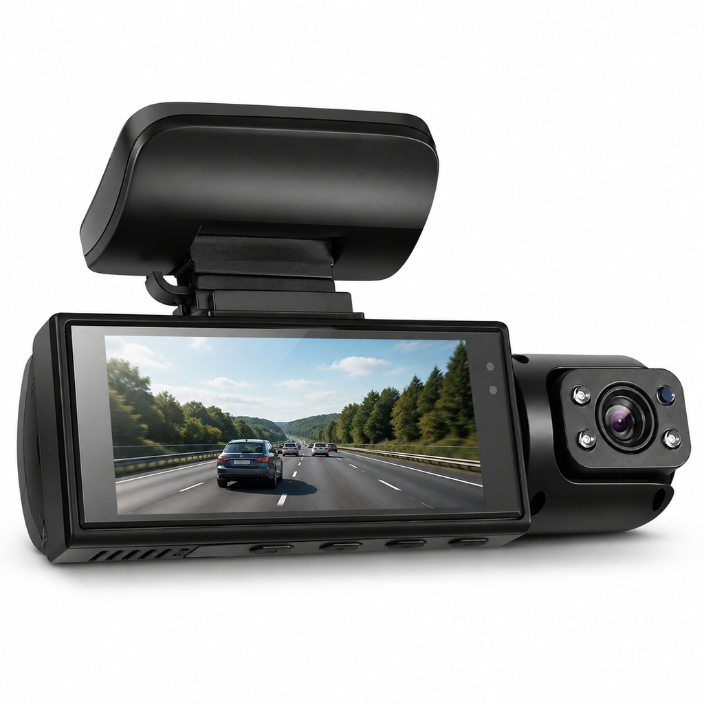 Dual Lens Night Vision Dash Cam