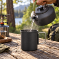 Durable Aluminum Mug Insulated Camping Outdoor Recreation