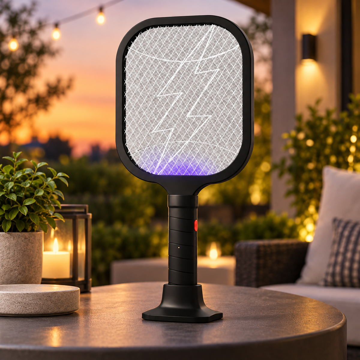 Electric Bug Zapper Handheld Outdoor Pest Control Tool