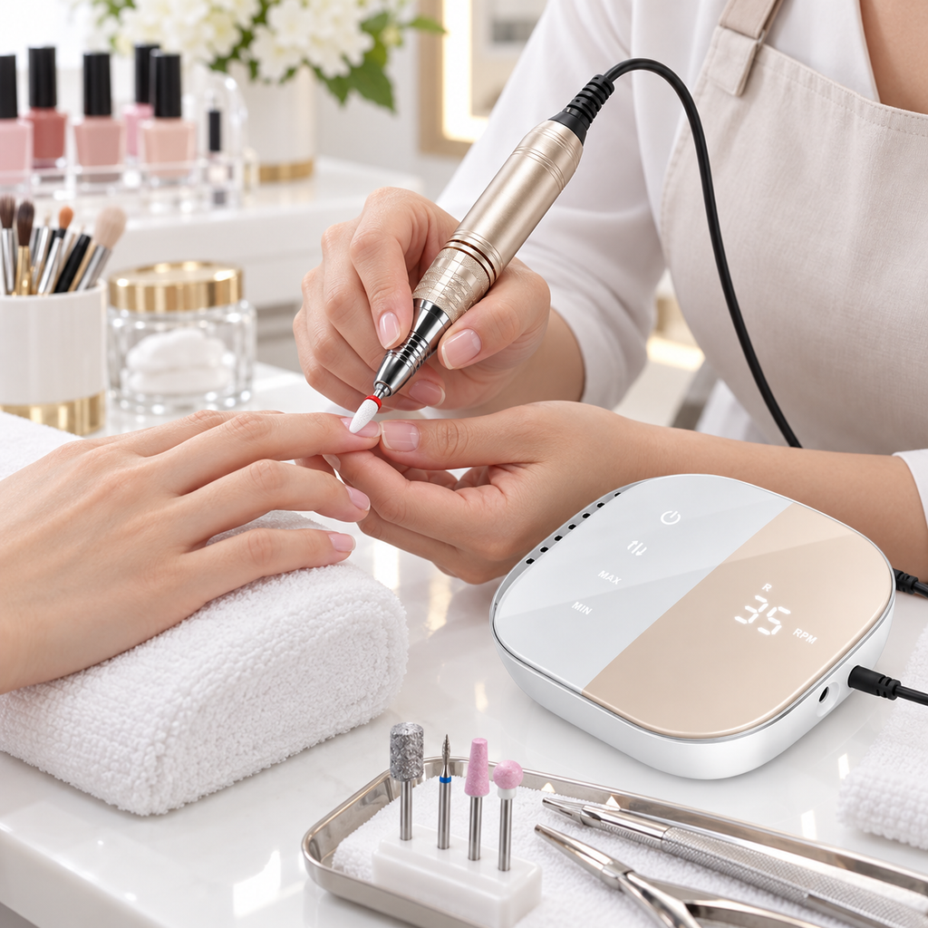 Electric Nail File Professional Cordless Drill Portable