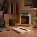 Electric Space Heater Compact Energy Efficient Design