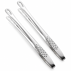 Ergonomic Grilling Tongs Stainless Steel Kitchen Tool Set