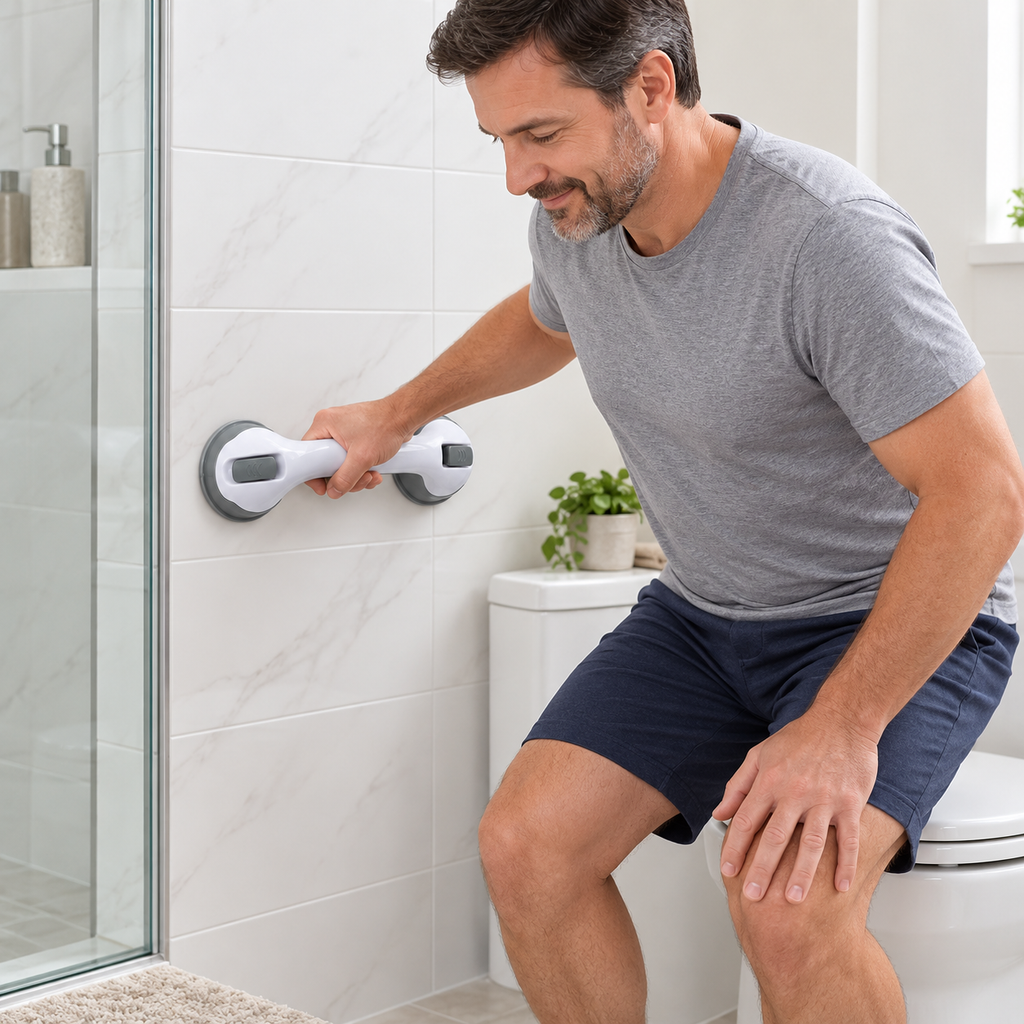 Suction Bathroom Grab Bar