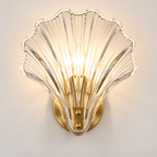 Glass Shade Wall Lamp Easy Installation Minimalist Design
