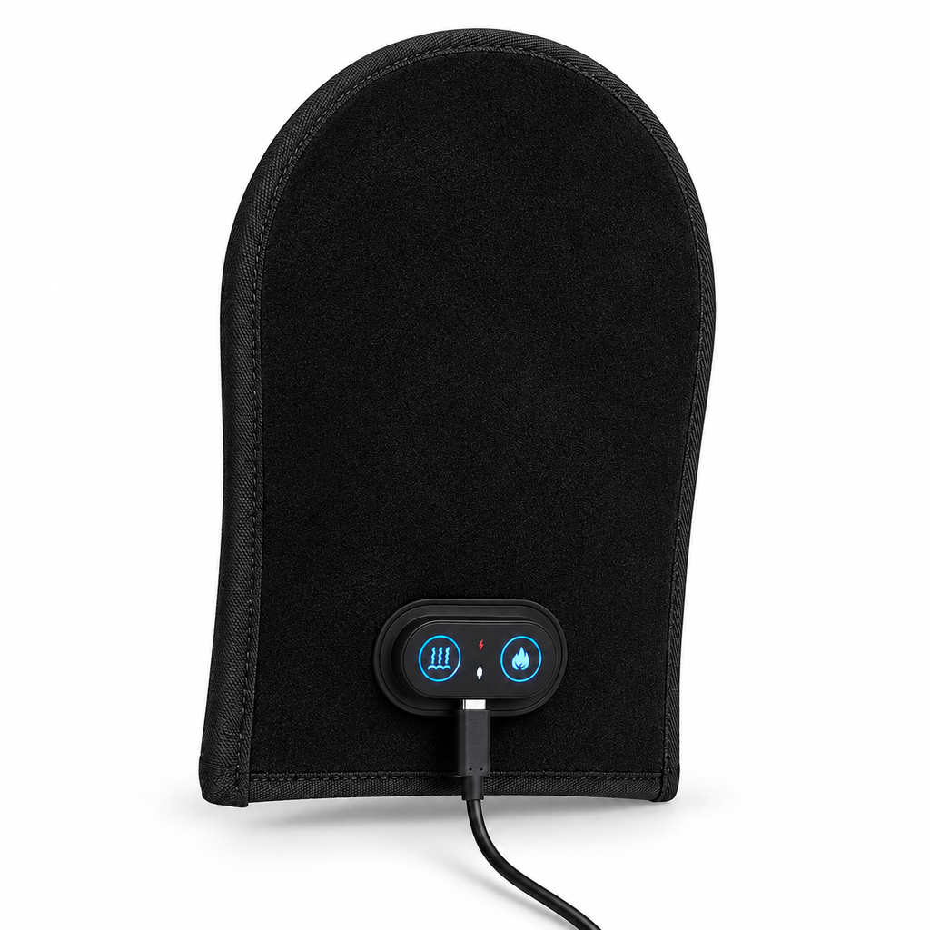 Hand Pain Relief Mitten LED Therapy Adjustable Fingerless