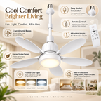Light Socket Fan Ceiling Remote Control Energy Saving