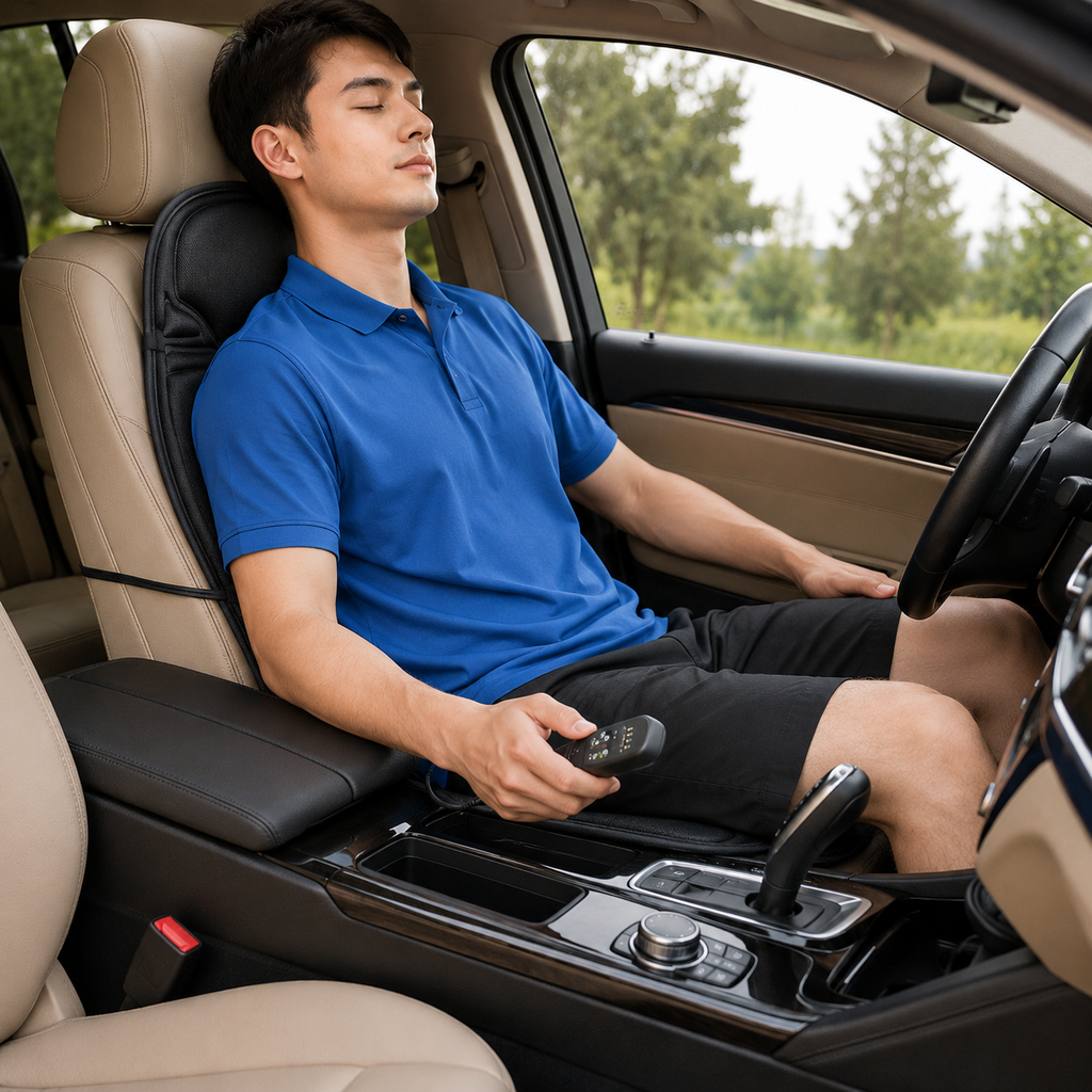Vibrating Massage Seat Cover