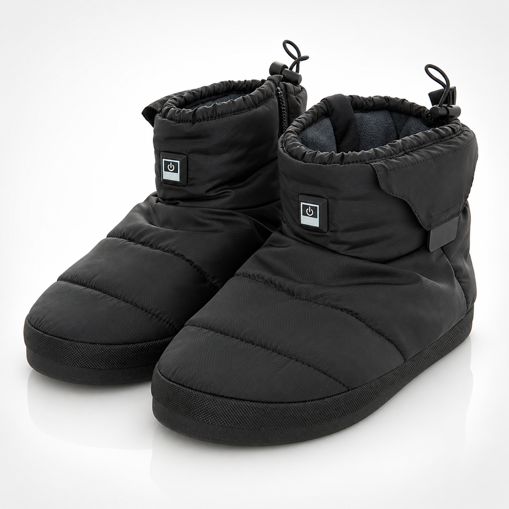 Heated Memory Foam Slippers
