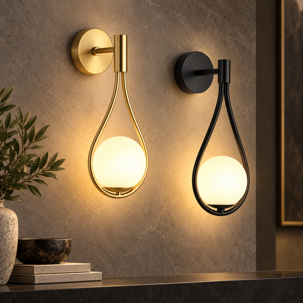 Minimalist Accent Wall Light Warm Ambient Contemporary Design