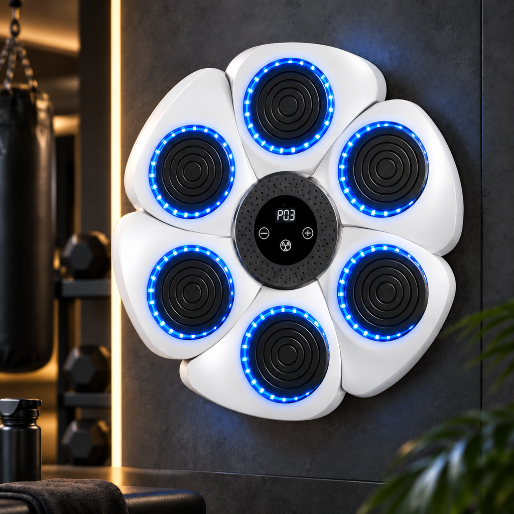Interactive Music Boxing Pad