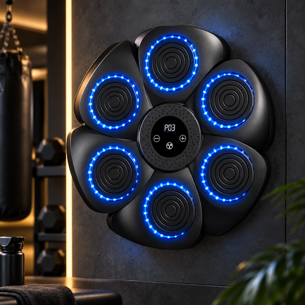 Interactive Music Boxing Pad