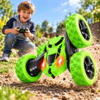 Rc Stunt Car Flipping Remote Control Off Road Tires