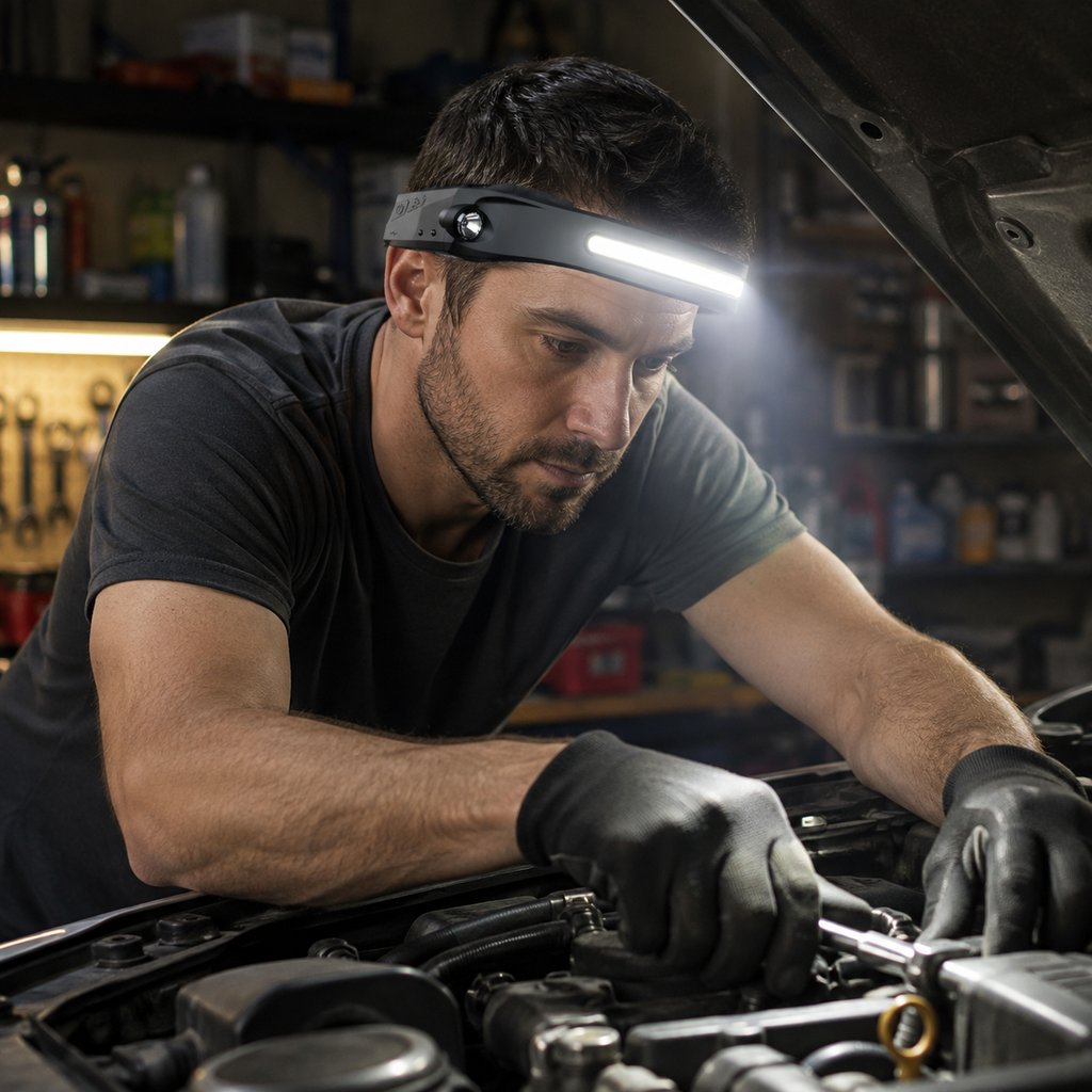 Lightweight Rechargeable Headlamp