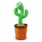 Talking Cactus Toy Musical Plush Interactive Fun