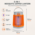 USB Rechargeable Mosquito Zapper UV Light Indoor Lantern