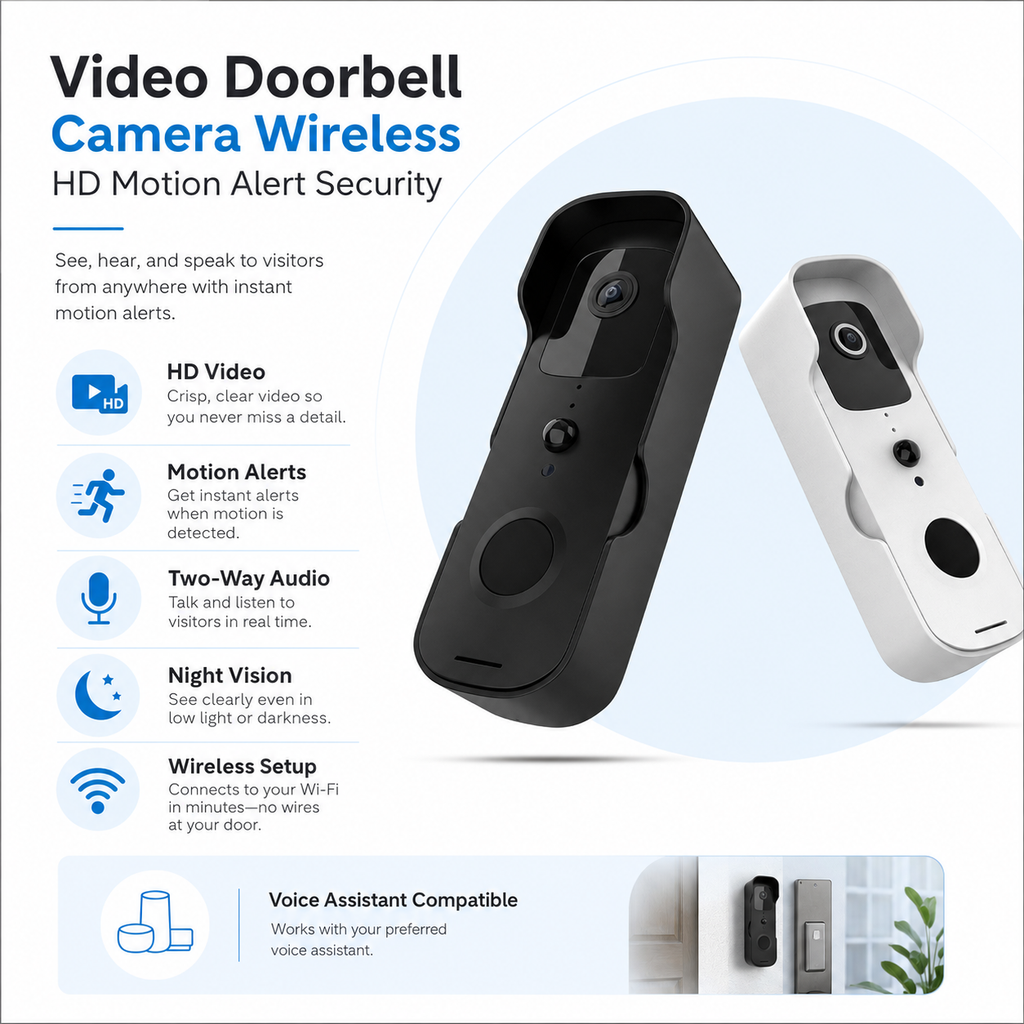 Wireless HD Doorbell Camera
