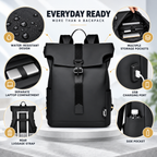 Waterproof Backpack Durable Travel Backpack Versatile Design