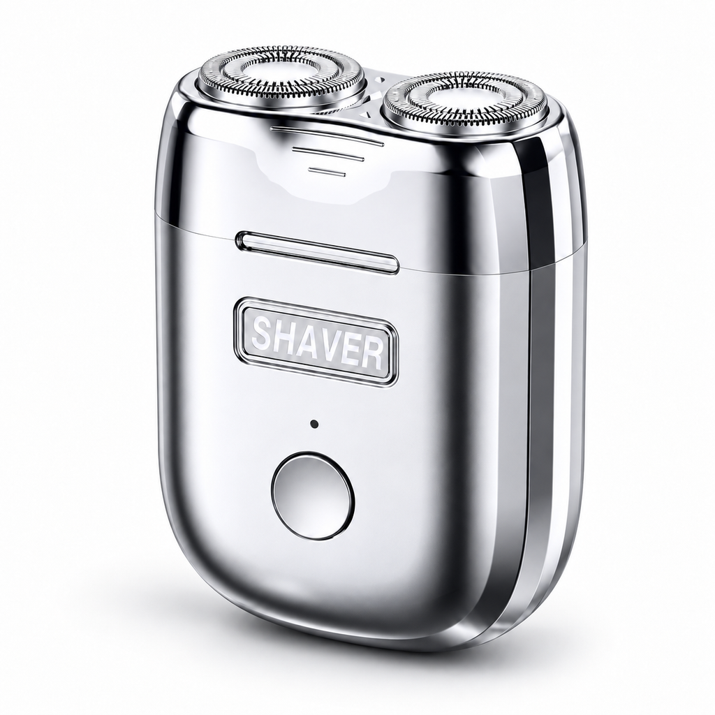 Waterproof Electric Shaver Quiet Design Dual Blade System