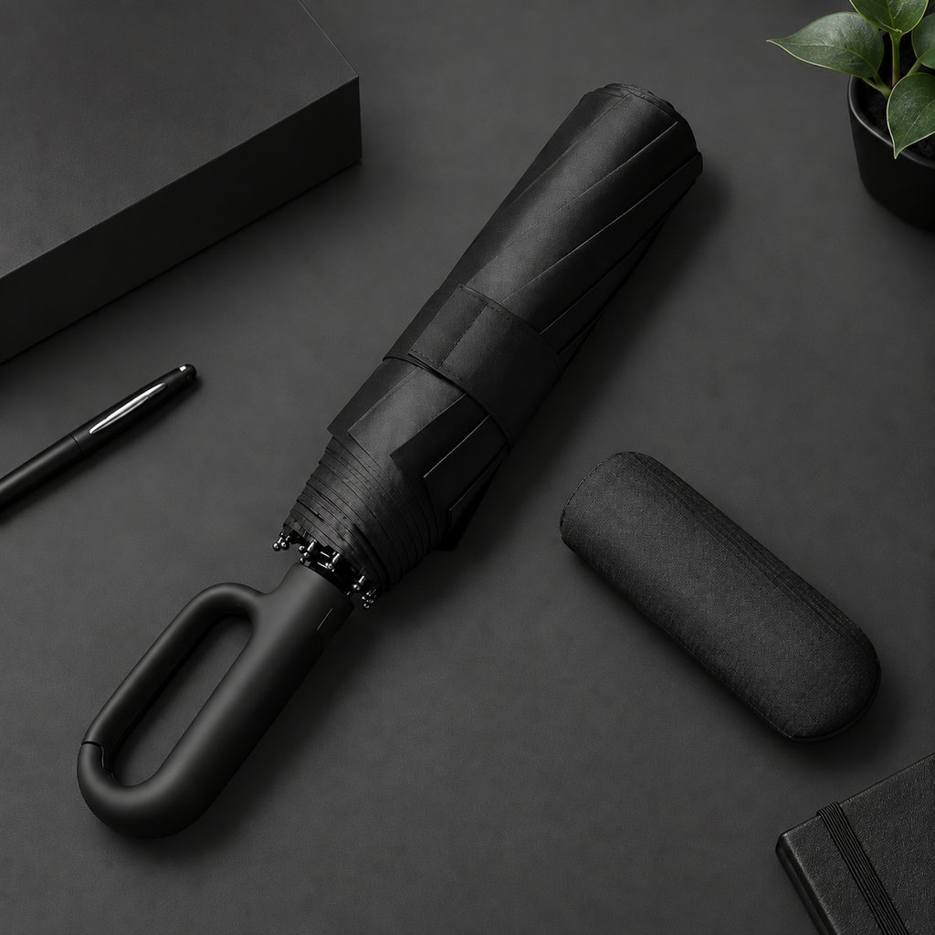 Wind Resistant Automatic Umbrella Travel Friendly Design