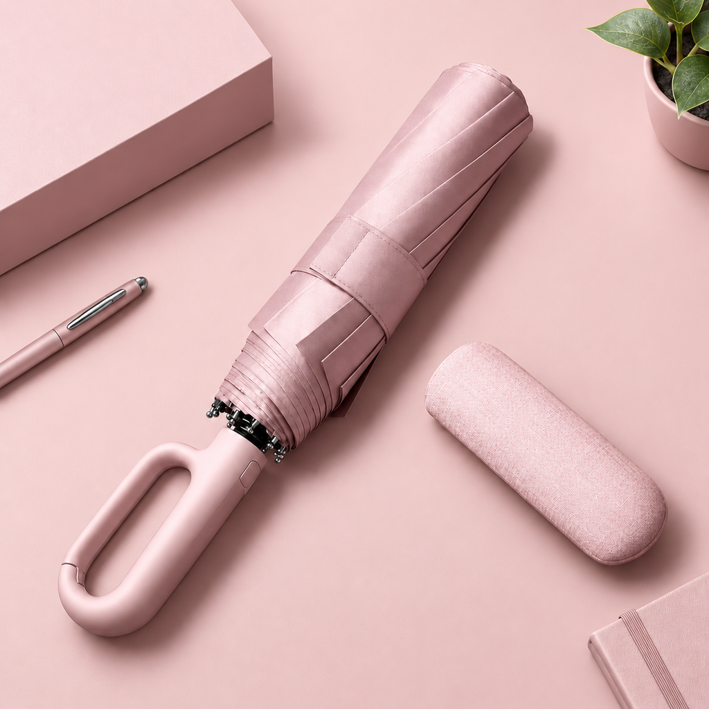Wind Resistant Automatic Umbrella Travel Friendly Design