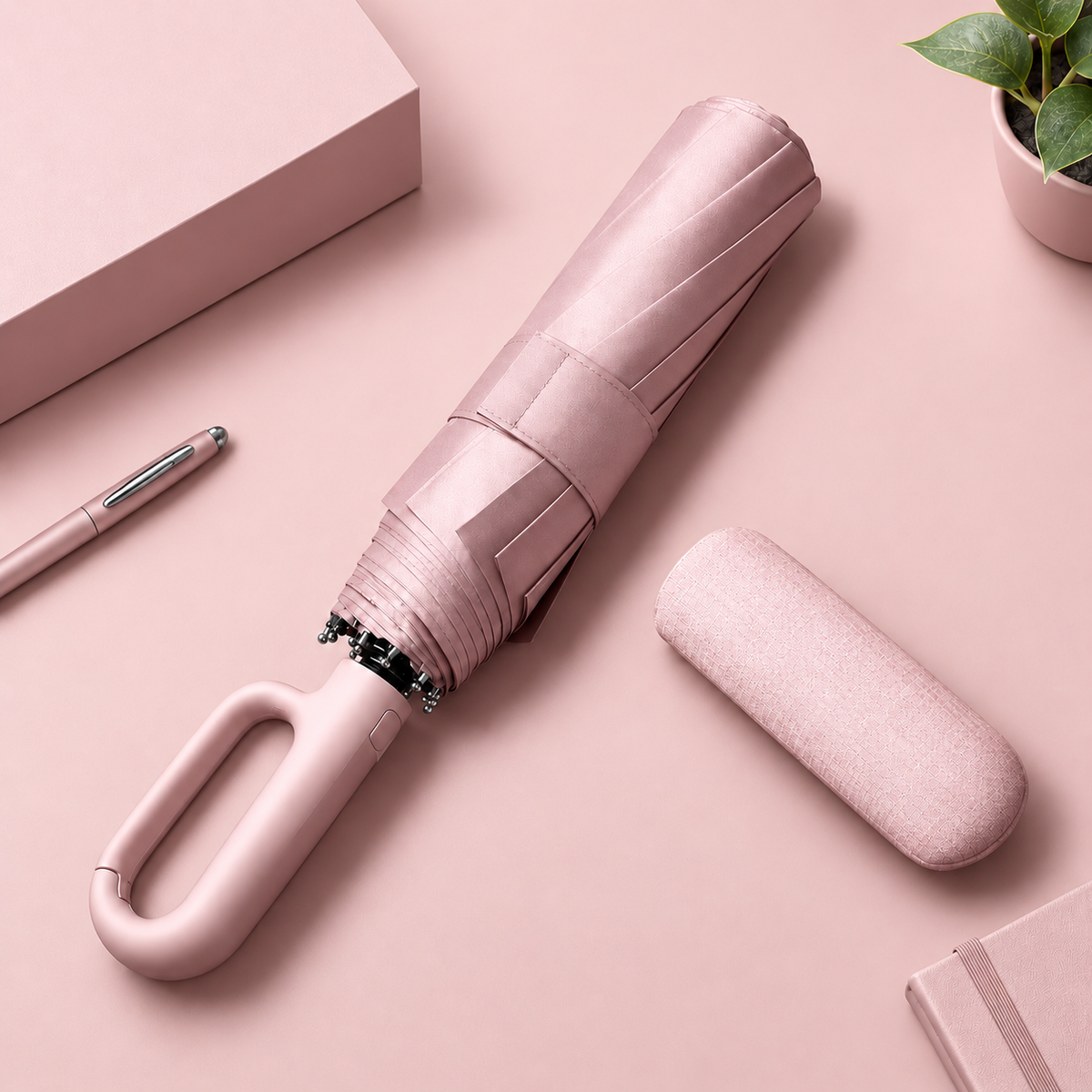 Wind Resistant Automatic Umbrella Travel Friendly Design