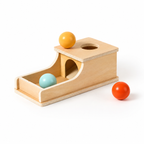 Wooden Object Permanence Box