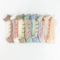 Ankle Socks Lace Trim Floral Comfortable Fit