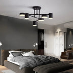 Ceiling Light Hanging Fixture Geometric Design Modern Look