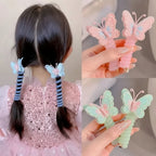 Cute Hair Bands Spiral Ties Butterfly Design
