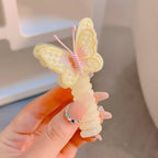 Cute Hair Bands Spiral Ties Butterfly Design