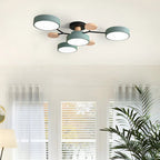 Energy Efficient Semi Flush Ceiling Light LED Chandelier