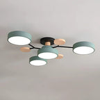 Energy Efficient Semi Flush Ceiling Light LED Chandelier