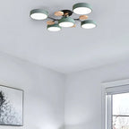 Energy Efficient Semi Flush Ceiling Light LED Chandelier