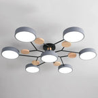 Energy Efficient Semi Flush Ceiling Light LED Chandelier