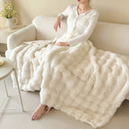 Faux Fur Blanket Cozy Soft Plush Throw