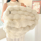 Faux Fur Blanket Cozy Soft Plush Throw