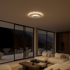 Flush Mount Ceiling Light LED Modern Round Slim Panel