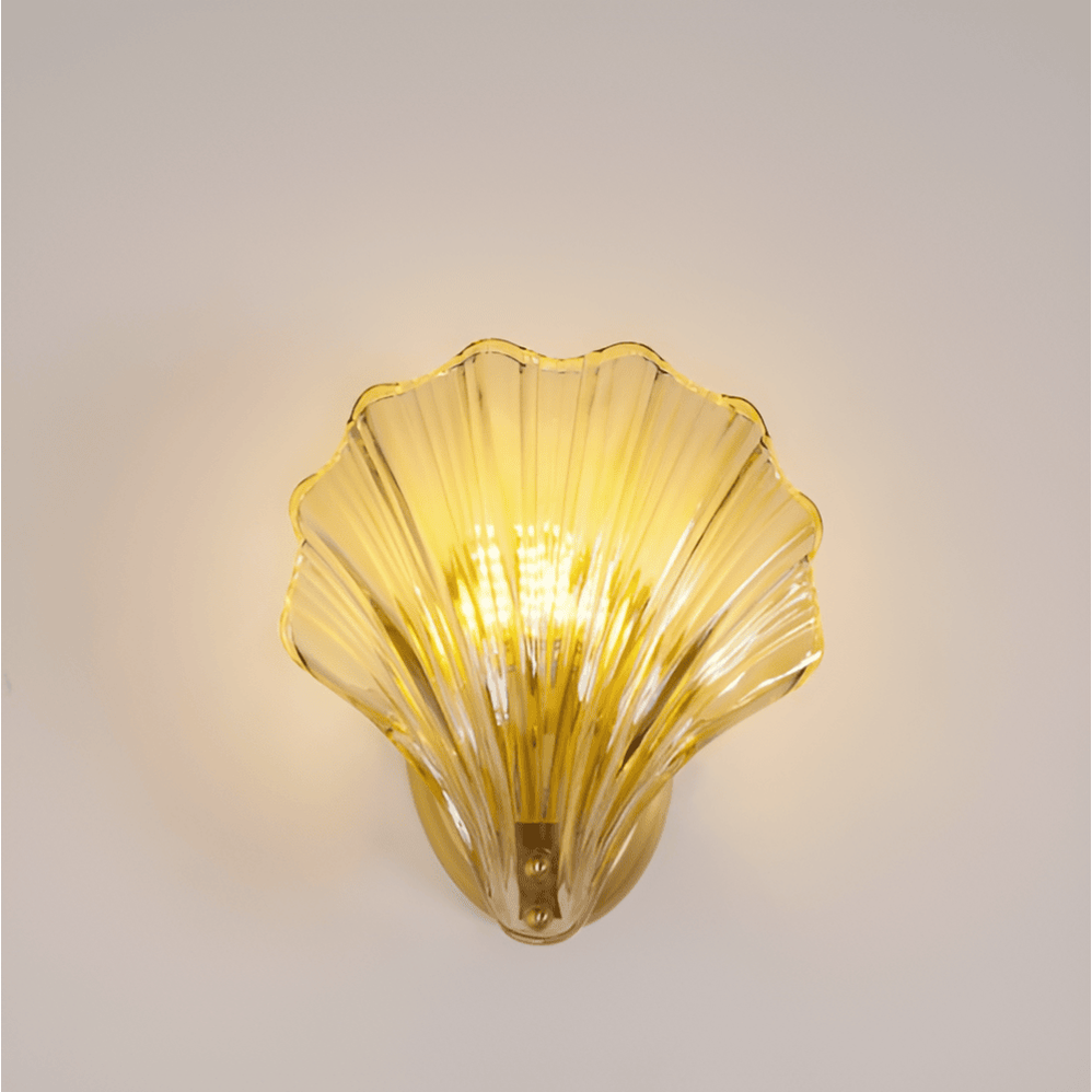 Glass Shade Wall Lamp Easy Installation Minimalist Design