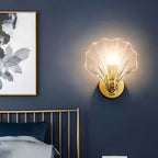 Glass Shade Wall Lamp Easy Installation Minimalist Design