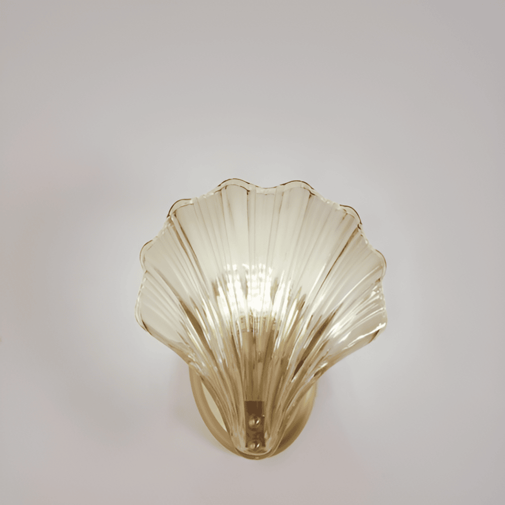 Glass Shade Wall Lamp Easy Installation Minimalist Design