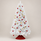 7.5ft Artificial White Christmas Tree