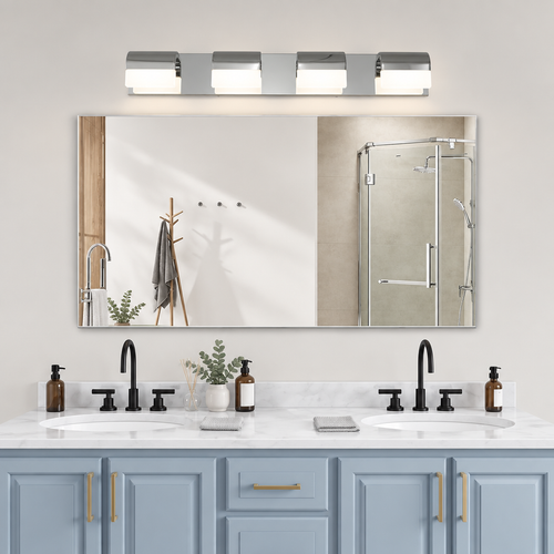 4-Light LED Bathroom Vanity Light